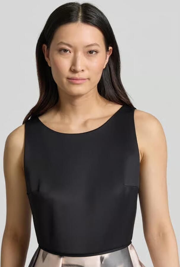 Swing Gedrukte Twill Cocktailjurk Multicolor Dames