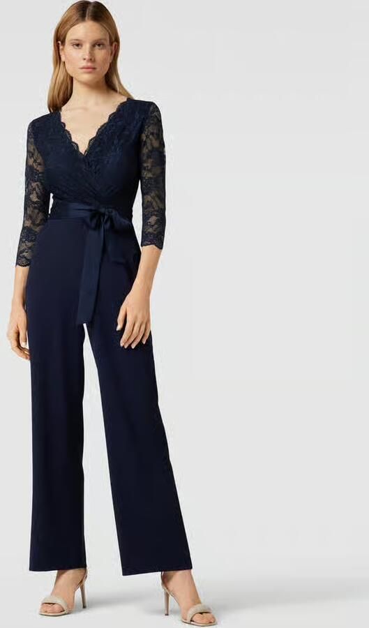 SWING Jumpsuit met strikceintuur - Foto 3