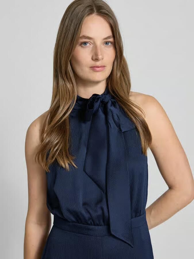 SWING Jumpsuit met opstaande kraag