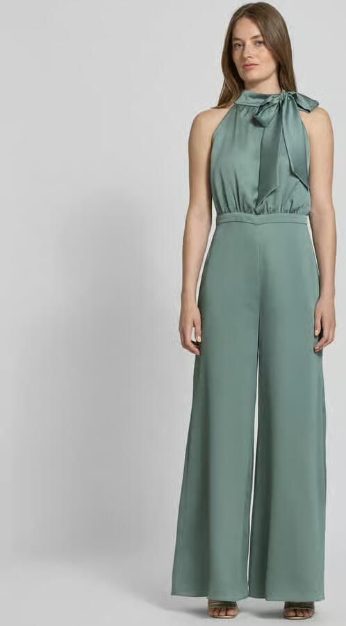 SWING Jumpsuit met strik en knoopsluiting aan de achterkant - Foto 3