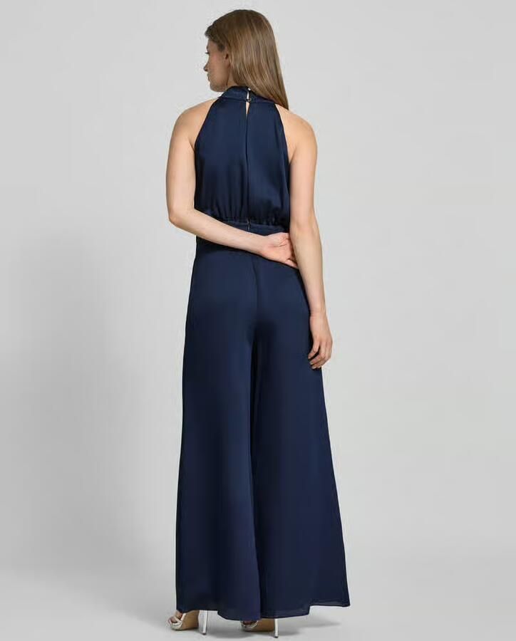 Swing Jumpsuit met opstaande kraag - Foto 3
