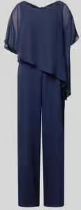 SWING Jumpsuit met ronde hals