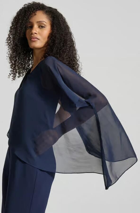 SWING Jumpsuit met ronde hals