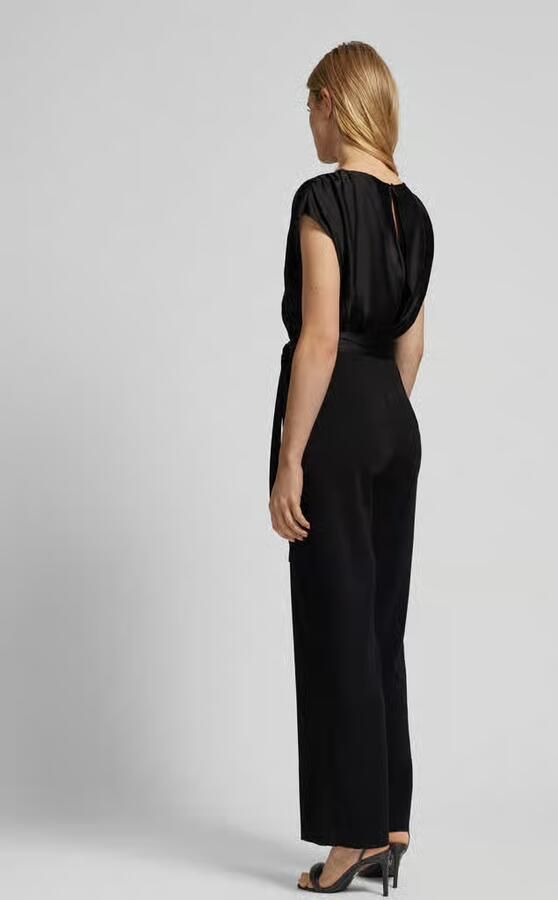 SWING Jumpsuit met ronde hals
