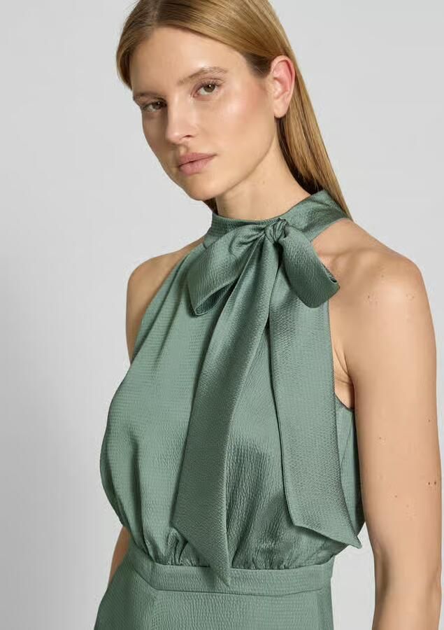 SWING Jumpsuit met Strikdetail