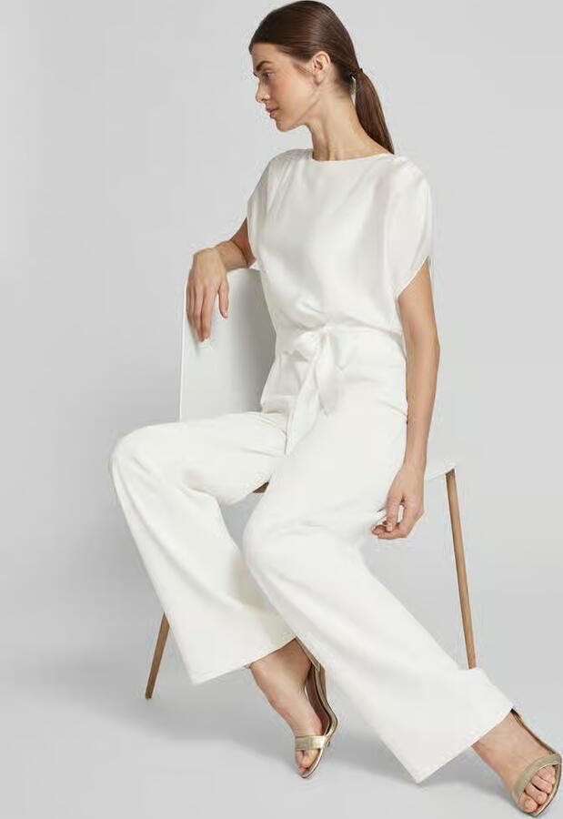 Swing Jumpsuit met strikceintuur - Foto 2