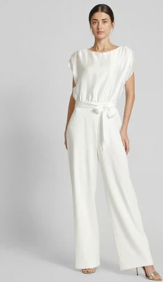 Swing Jumpsuit met strikceintuur - Foto 3