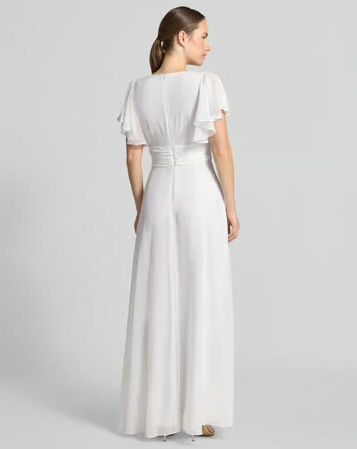SWING jumpsuit van chiffon