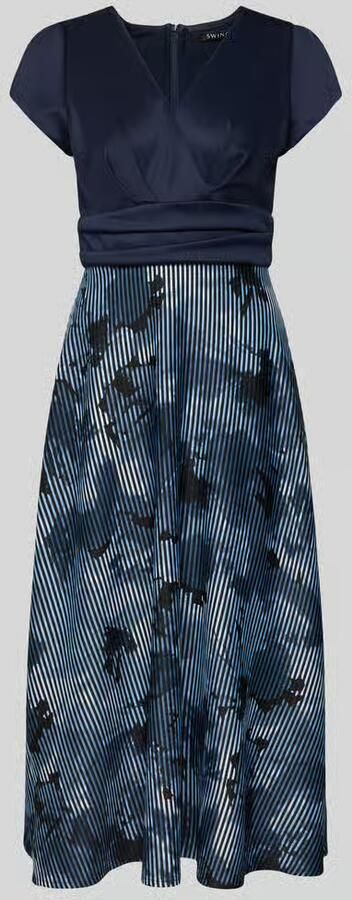 SWING Maxi-jurk met bloemenprint - Foto 2