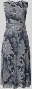 SWING Midi-jurk met bloemen All-over print
