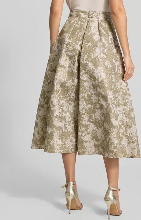 SWING Midirok met structuurpatroon - Foto 3