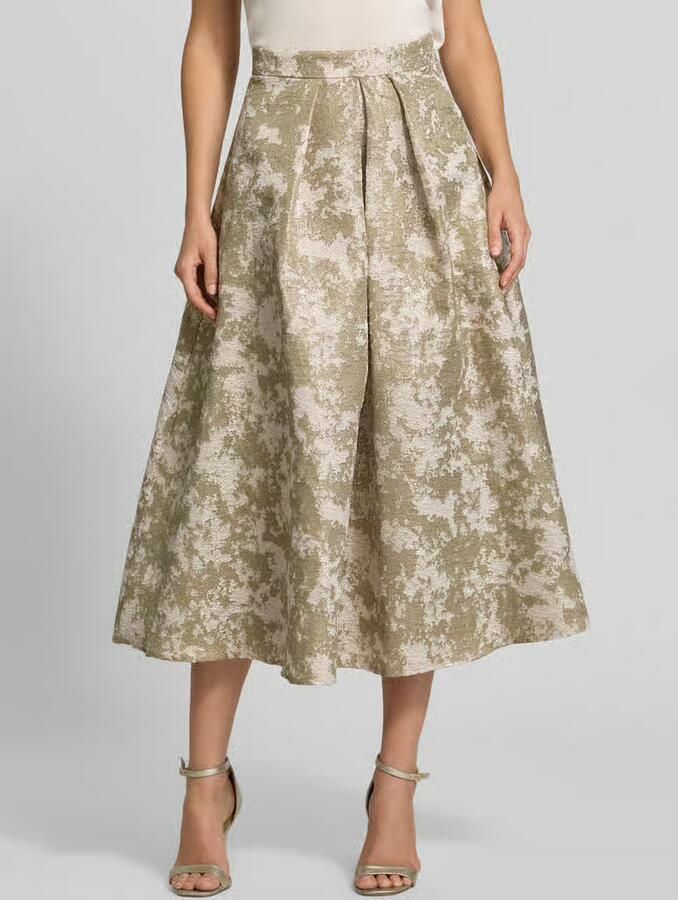 SWING Midirok met structuurpatroon - Foto 2