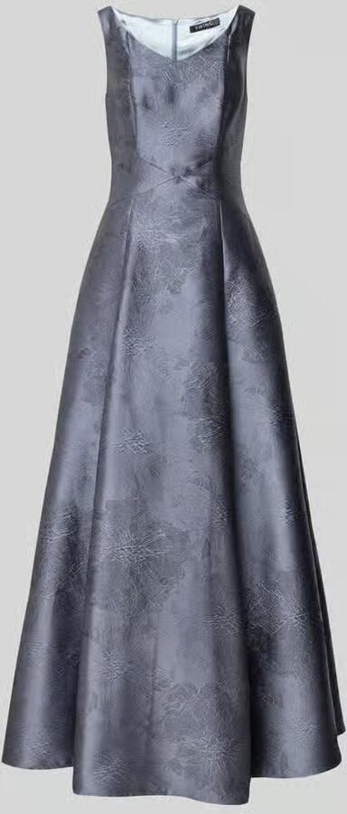 SWING regular fit avondjurk met florale all-over design - Foto 2