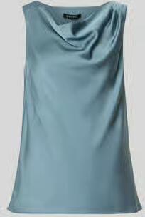 SWING regular fit blouse van satijn