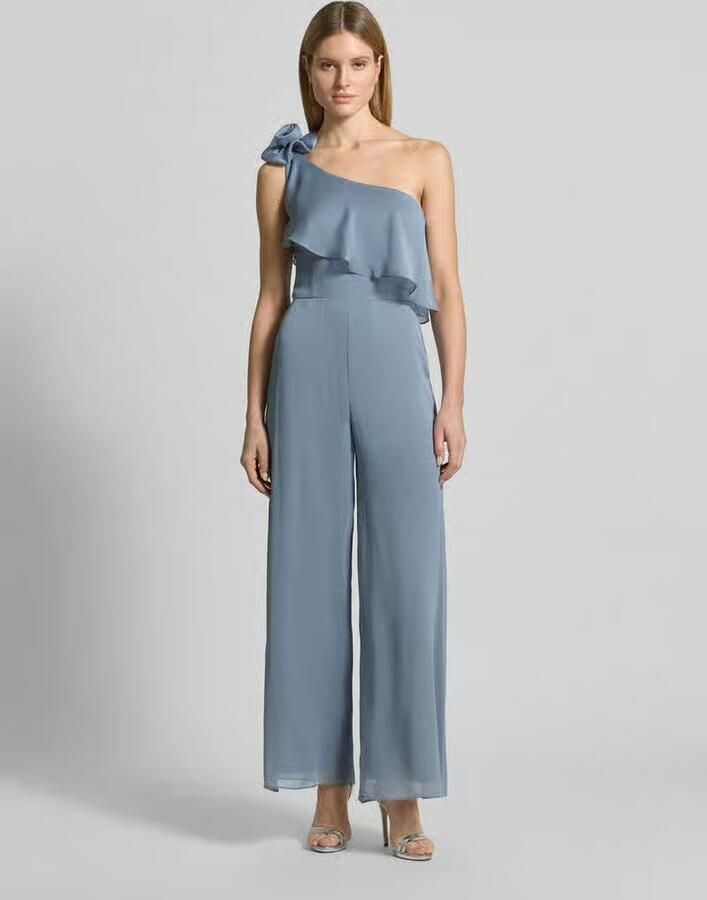 SWING regular fit jumpsuit met bloemversiering - Foto 3