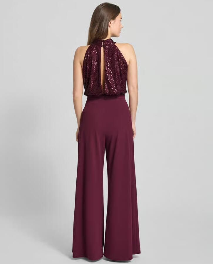 SWING Regular fit jumpsuit met pailletten