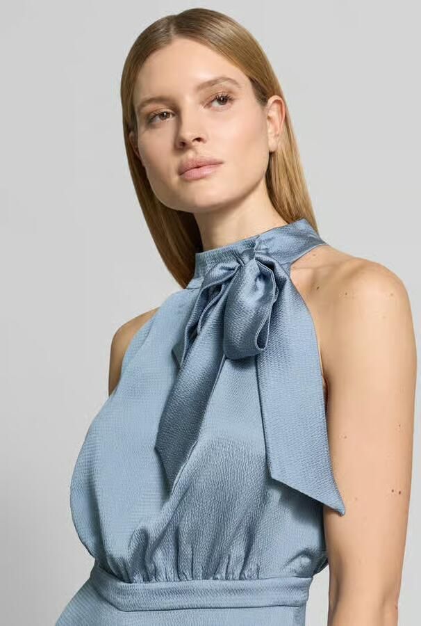 SWING regular fit jumpsuit met sierstrik