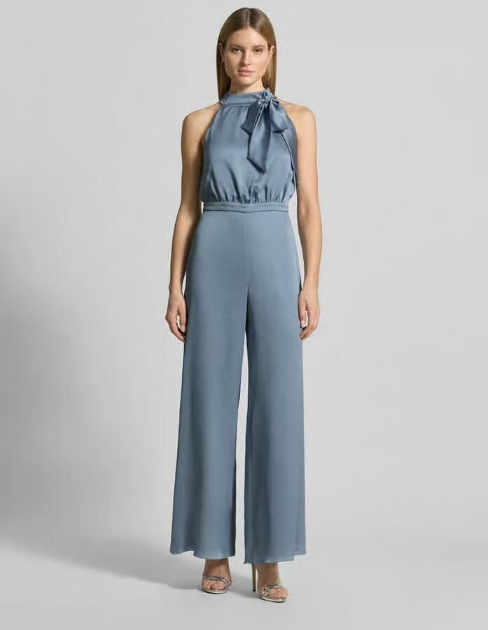 SWING regular fit jumpsuit met sierstrik - Foto 2