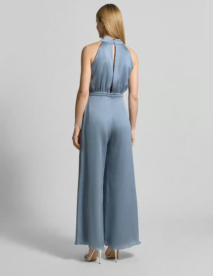 SWING regular fit jumpsuit met sierstrik