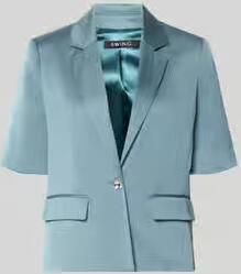 SWING Slim fit blazer met 1 2-mouwen