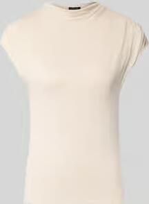 SWING slim fit blouse van viscosemix in tricotlook