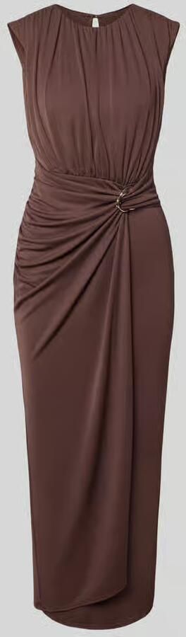 SWING Slim Fit maxi-jurk met rimpels - Foto 3