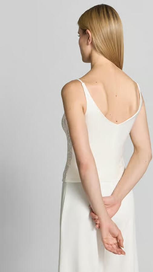SWING Regular fit top met all-over pailletten - Foto 6