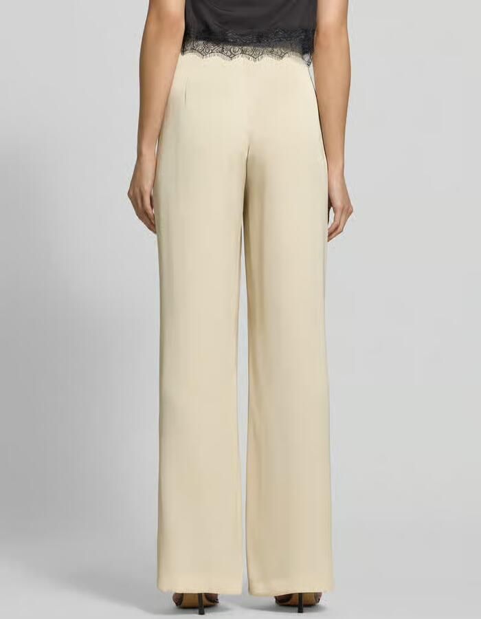 SWING wide fit broek met plooien in de taille - Foto 2
