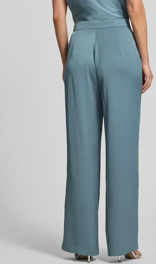 SWING wide fit broek met plooien in de taille - Foto 3