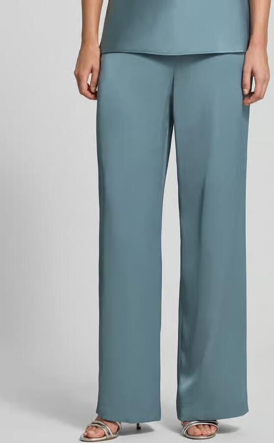 SWING wide fit broek met plooien in de taille - Foto 2