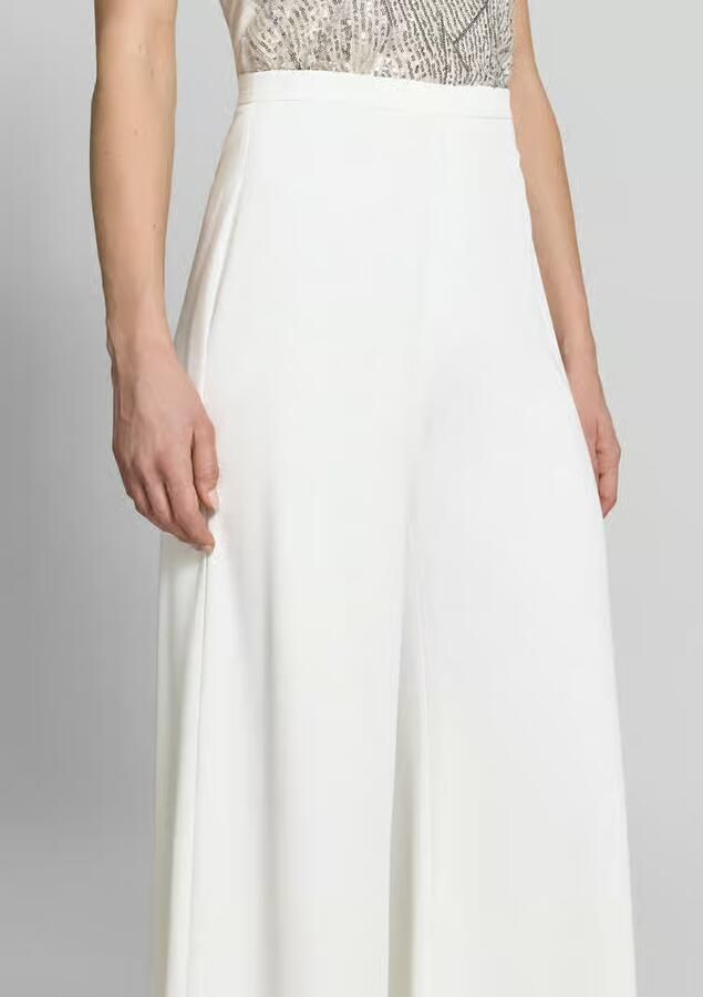 SWING Wide fit stoffen broek met haakjessluiting en ritssluiting - Foto 2
