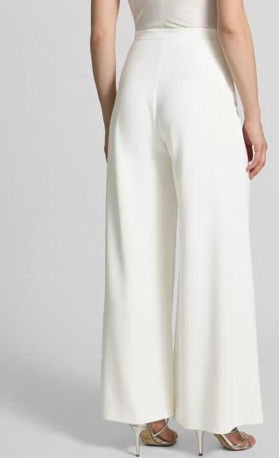 SWING Wide fit stoffen broek met haakjessluiting en ritssluiting - Foto 4