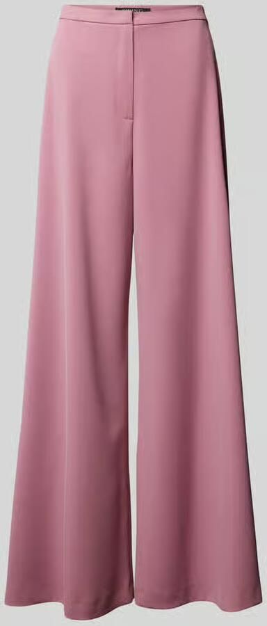 SWING Wide leg stoffen broek met verborgen sluiting - Foto 4