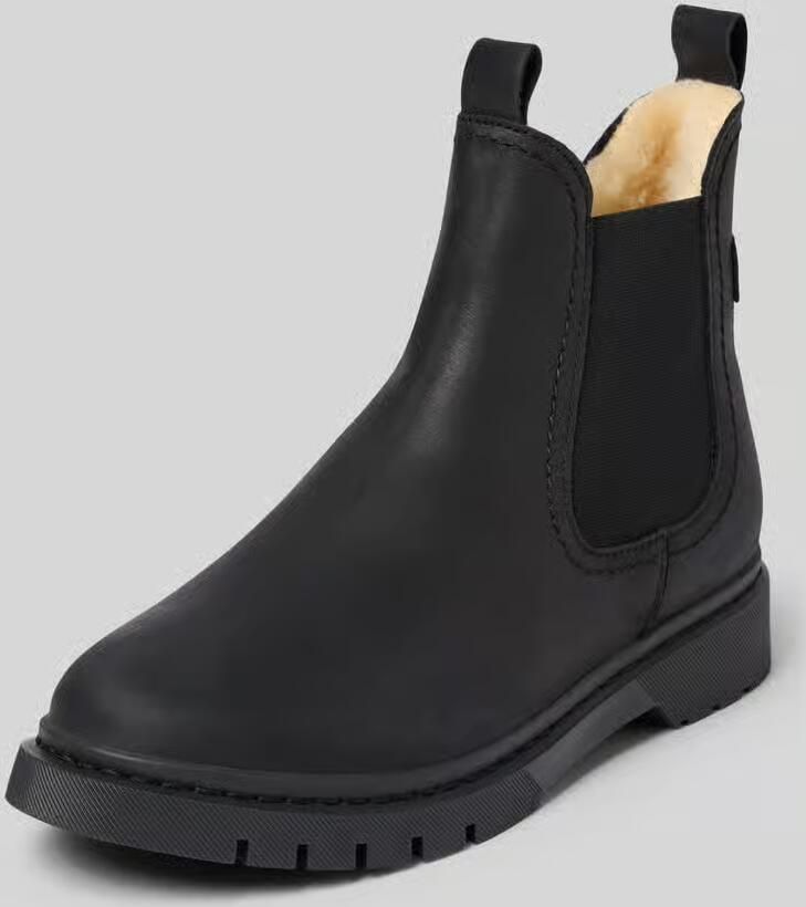 Tamaris chelsea boots van echt rundleer