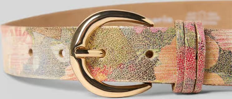 Tamaris Leren riem met all-over motief - Foto 2