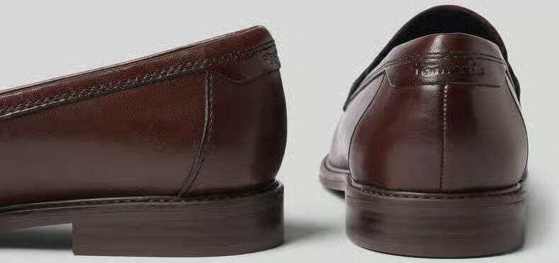 Tamaris loafers van echt leer
