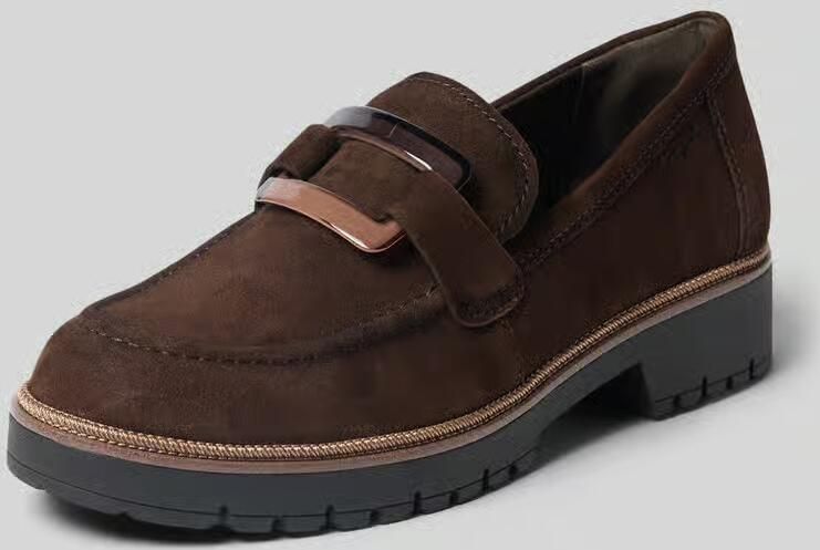 Tamaris loafers van echt leer - Foto 2