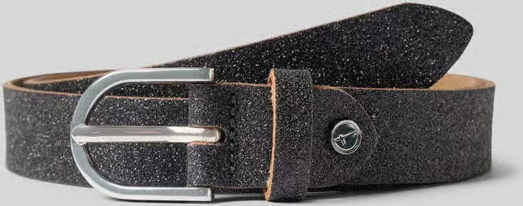 Tamaris Riem van echt leer met glitter - Foto 2