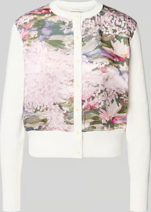 Ted Baker Cardigan met geribde ronde hals model 'SISILLA' - Foto 2