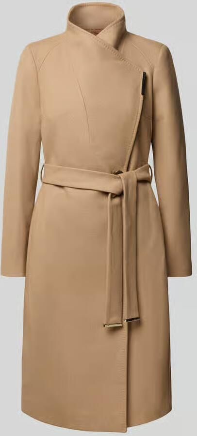 Ted Baker Lange jas met strikceintuur model 'ROSE'
