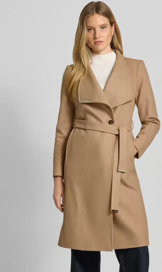 Ted Baker Lange jas van wolmix met kasjmier - Foto 2