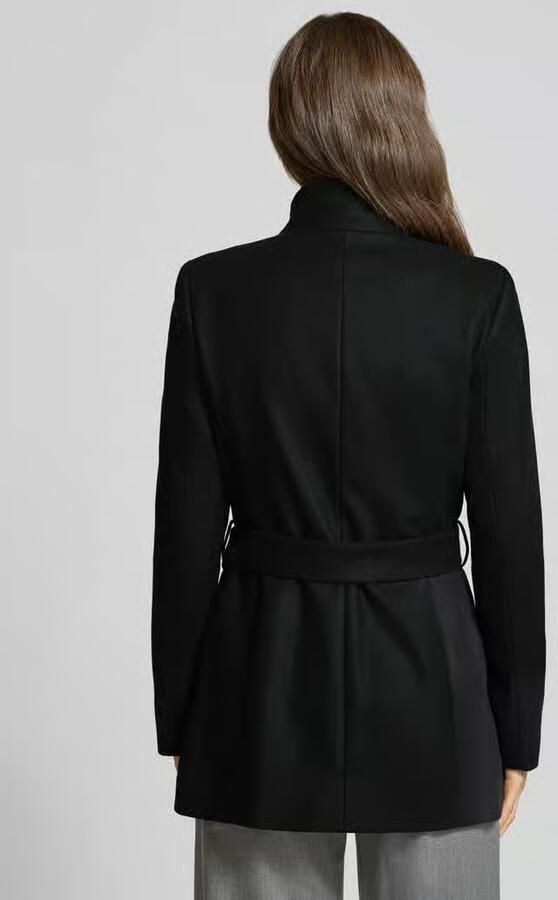 Ted Baker Lange jas van wolmix met strikceintuur model 'ROSESS' - Foto 3