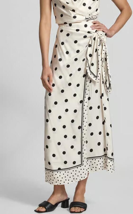 Ted Baker Maxirok van pure viscose model 'Alba' - Foto 2