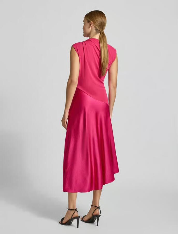 Ted Baker Midi-jurk van pure viscose model 'Jaspara'