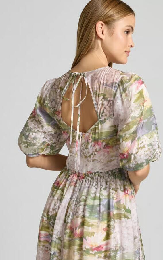 Ted Baker Midijurk met pofmouwen model 'JONORA'