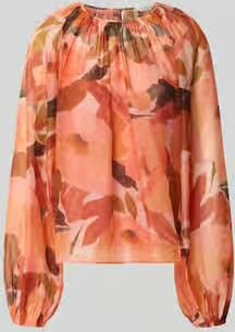 Ted Baker relaxed fit blouse met florale all-over print model 'Sabrona'