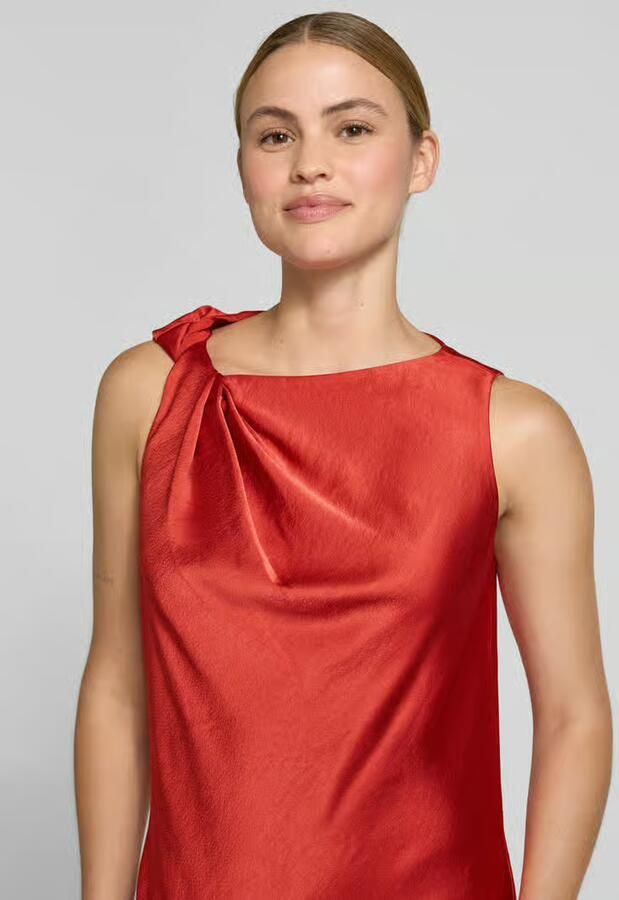 Ted Baker relaxed fit midijurk van satijn model 'Elouize'