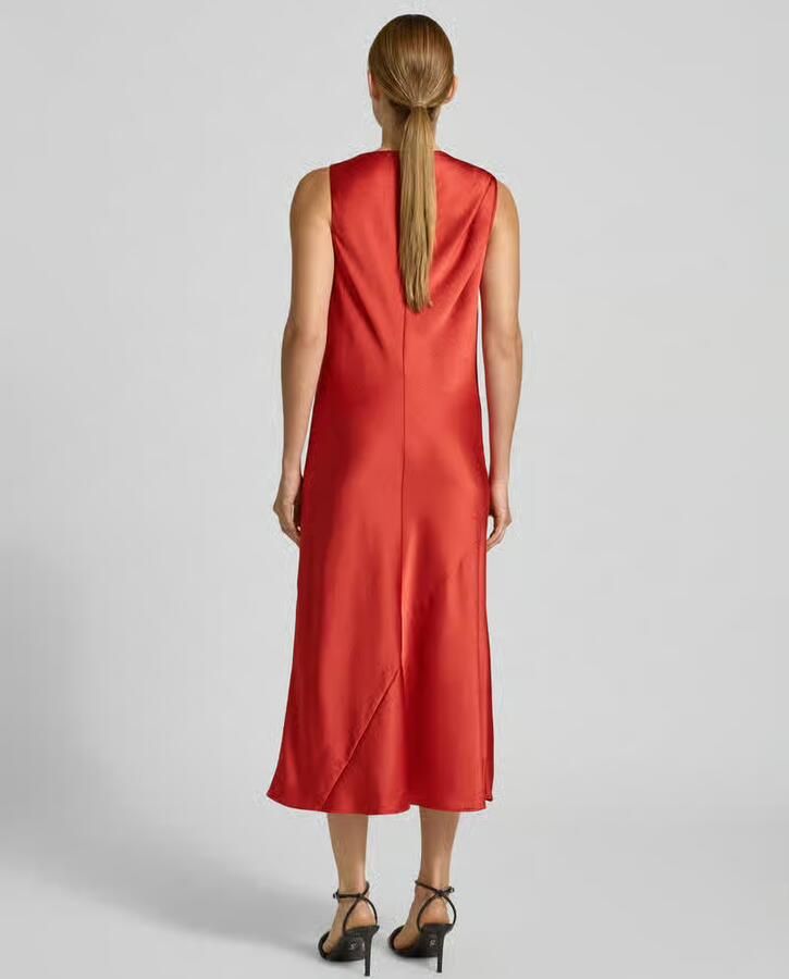 Ted Baker relaxed fit midijurk van satijn model 'Elouize' - Foto 2