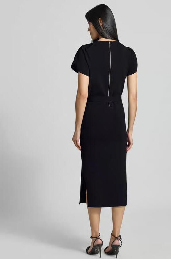Ted Baker Slim fit midi-jurk van viscosemix model 'JULIANY' - Foto 3