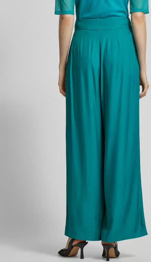 Ted Baker Wide leg stoffen broek met bandplooien model 'KRISSI'